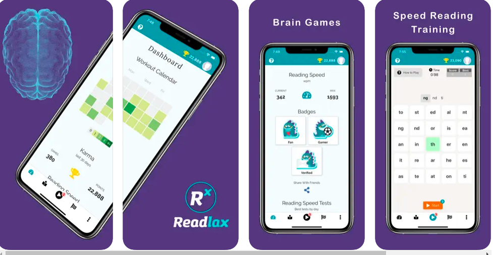 Readlax Stay focused – Brain games for the mind