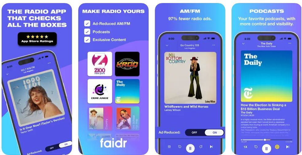 Love music, radio and podcasts but tired of ads ruining your vibe. Meet faidr