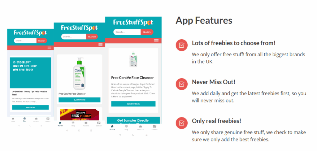 Free Stuff spot UK Review