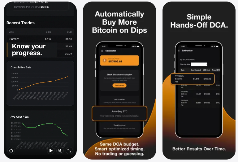 Keep Control While Adding Structure to Bitcoin Recurring Buys With SatStacker