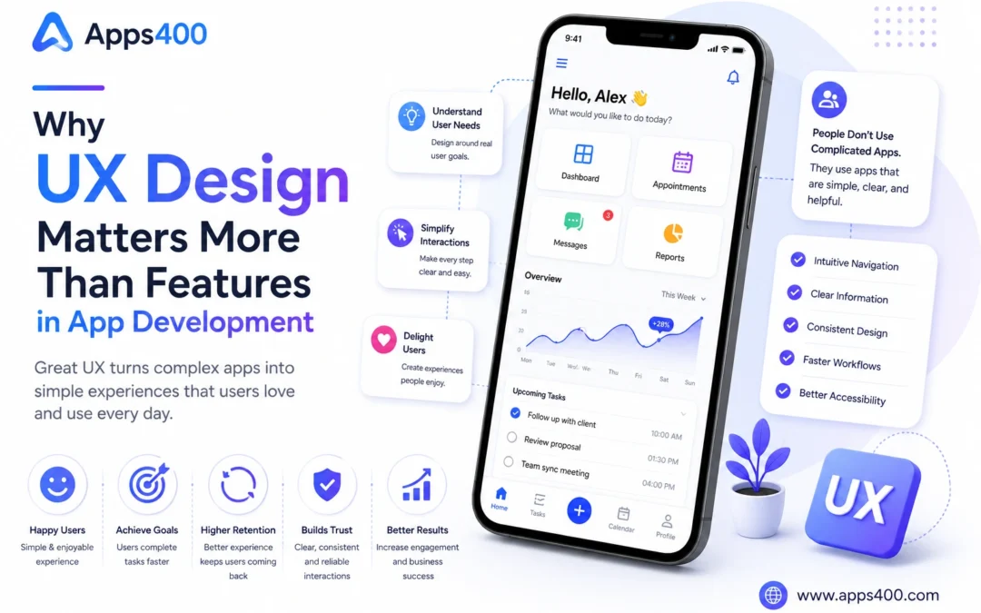 Why UX Design Matters More Than Features in App Development