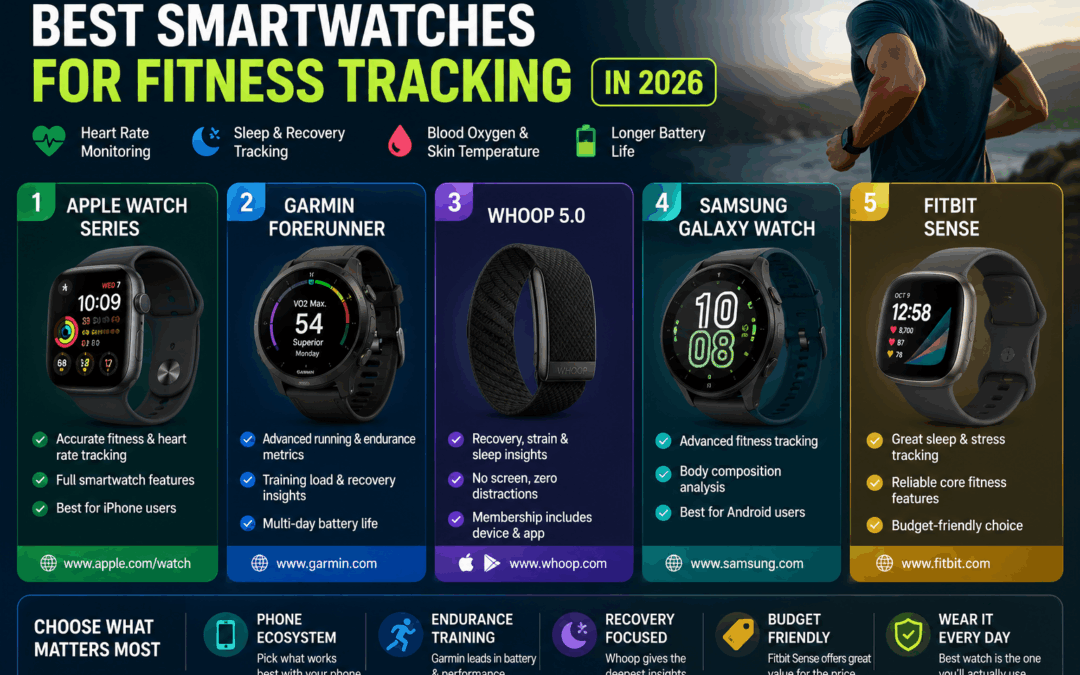 Best Smartwatches for Fitness Tracking in 2026