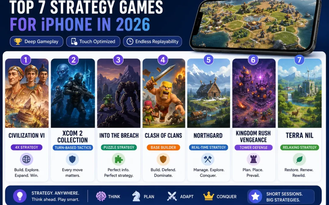 Best Strategy Games for iPhone in 2026