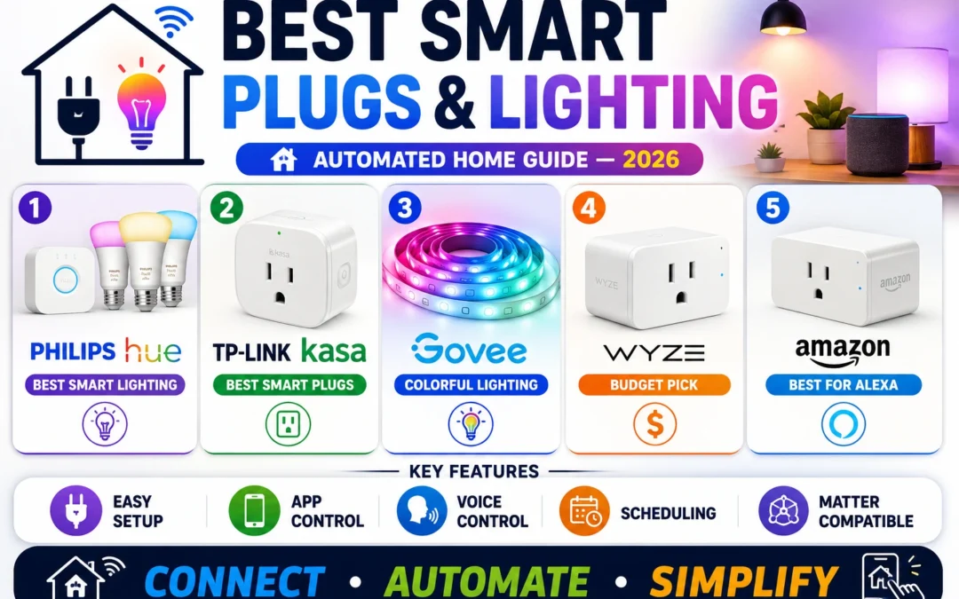 Best Smart Plugs and Lighting for an Automated Home in 2026