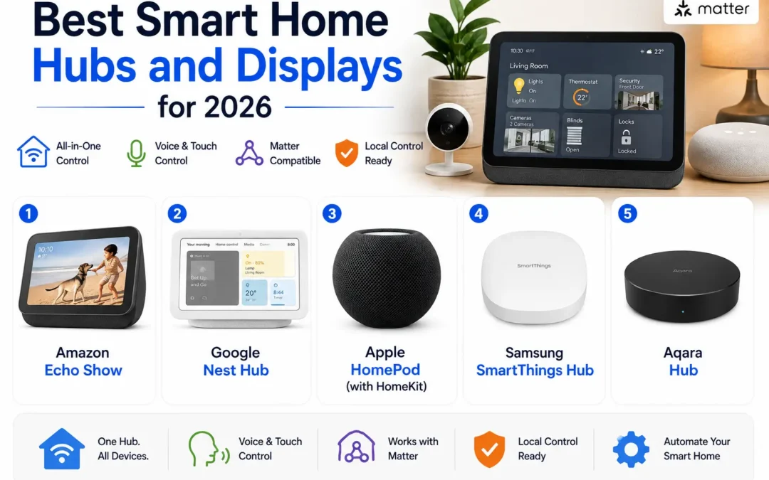 Best Smart Home Hubs and Displays for 2026