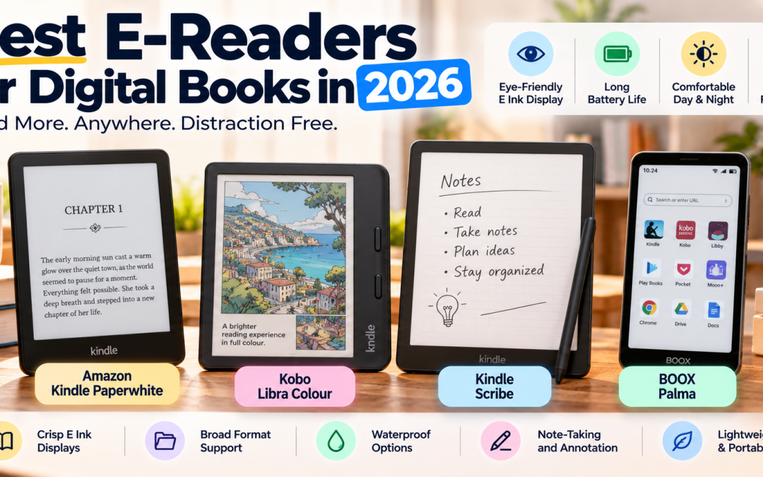Best E-Readers for Digital Books in 2026