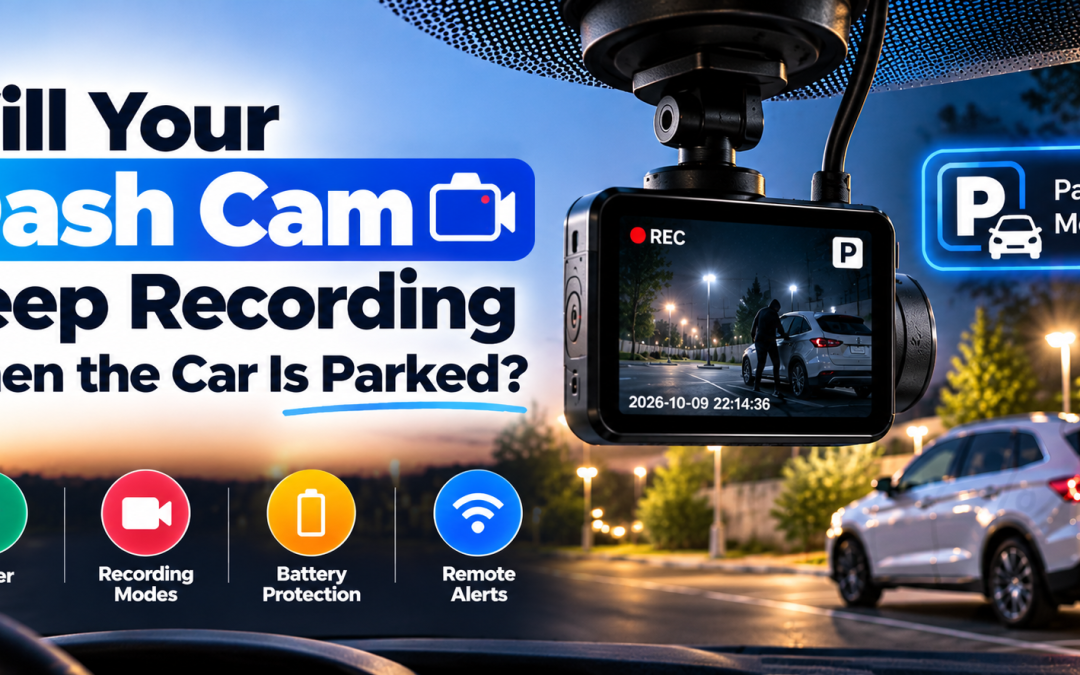 Will Your Dash Cam Keep Recording When the Car Is Parked?