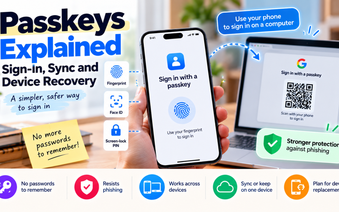 Passkeys Explained: Sign-In, Sync and Device Recovery